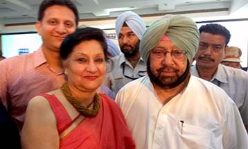 Pro Chancellor DBU with CM Punjab, Captain Amarinder Singh - Desh Bhagat University